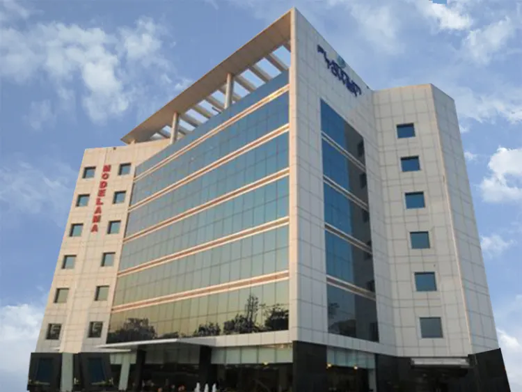 Completed commercial building project